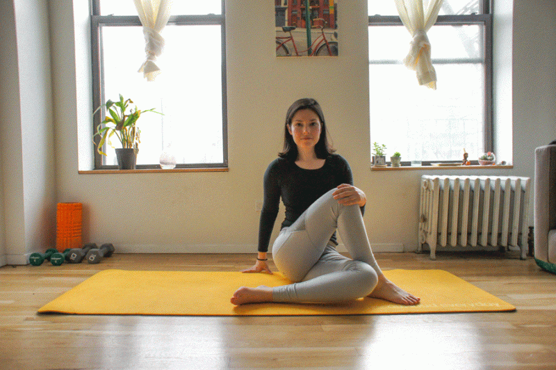yin yoga.